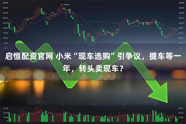 启恒配资官网 小米“现车选购”引争议，提车等一年，转头卖现车？